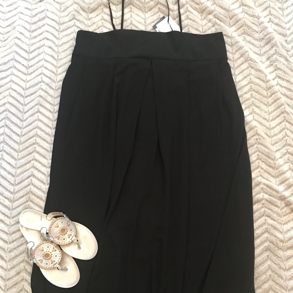 Who What Wear Black Maxi Dress